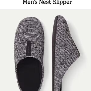 Bombas Men's Gray Marled Knit Slip-On Loafers